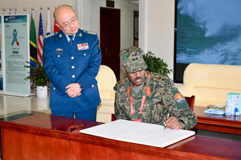 General Kainerugaba Visits China To Boost Military Ties