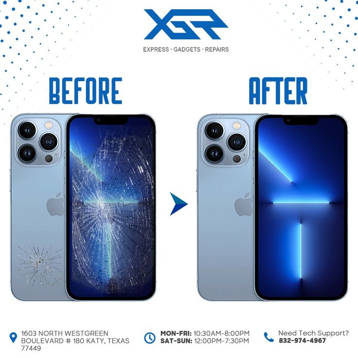 Phone repairs in progress